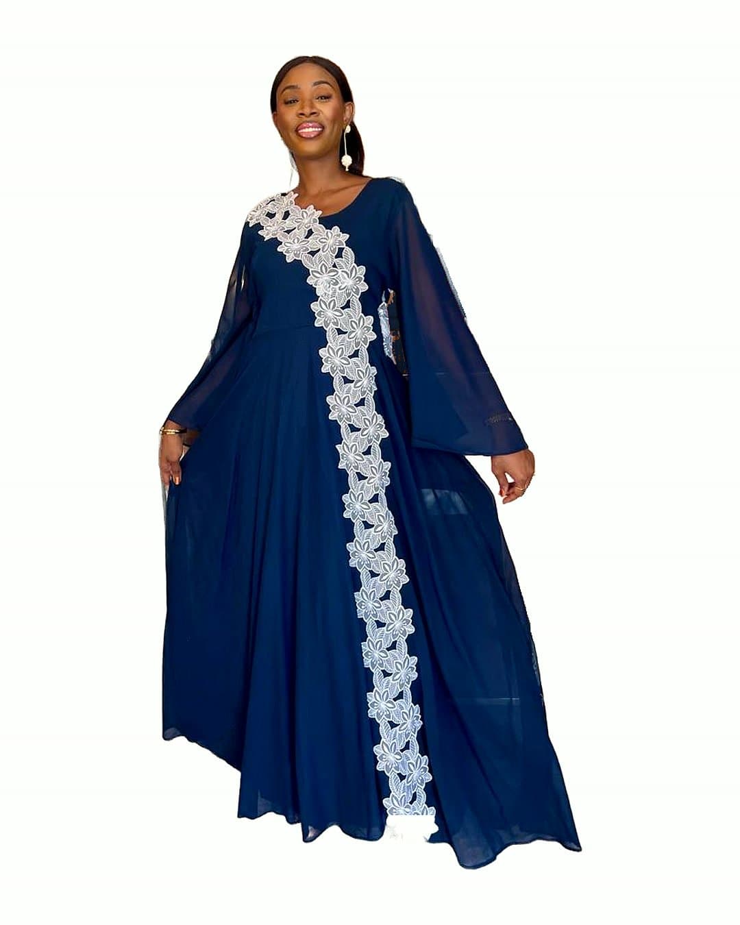 Robe Dentelle Fleurs